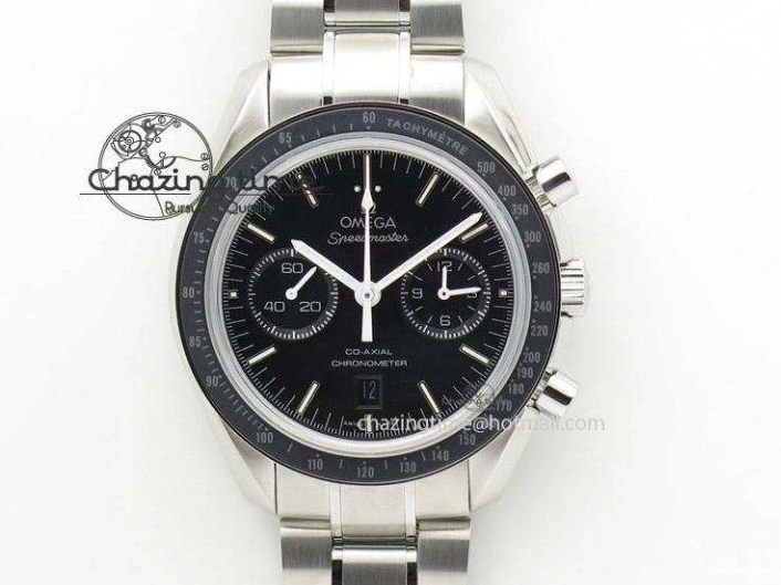 0407 Planet Ocean 45mm Real Ceramic BP-Maker Best Edition Black Dial On Nylon Rubber Strap A TopPick 8185